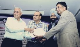 Mr. Abhay Gupta is awarded with Rashtriya Shiksha Gaurav Puraskar 2016