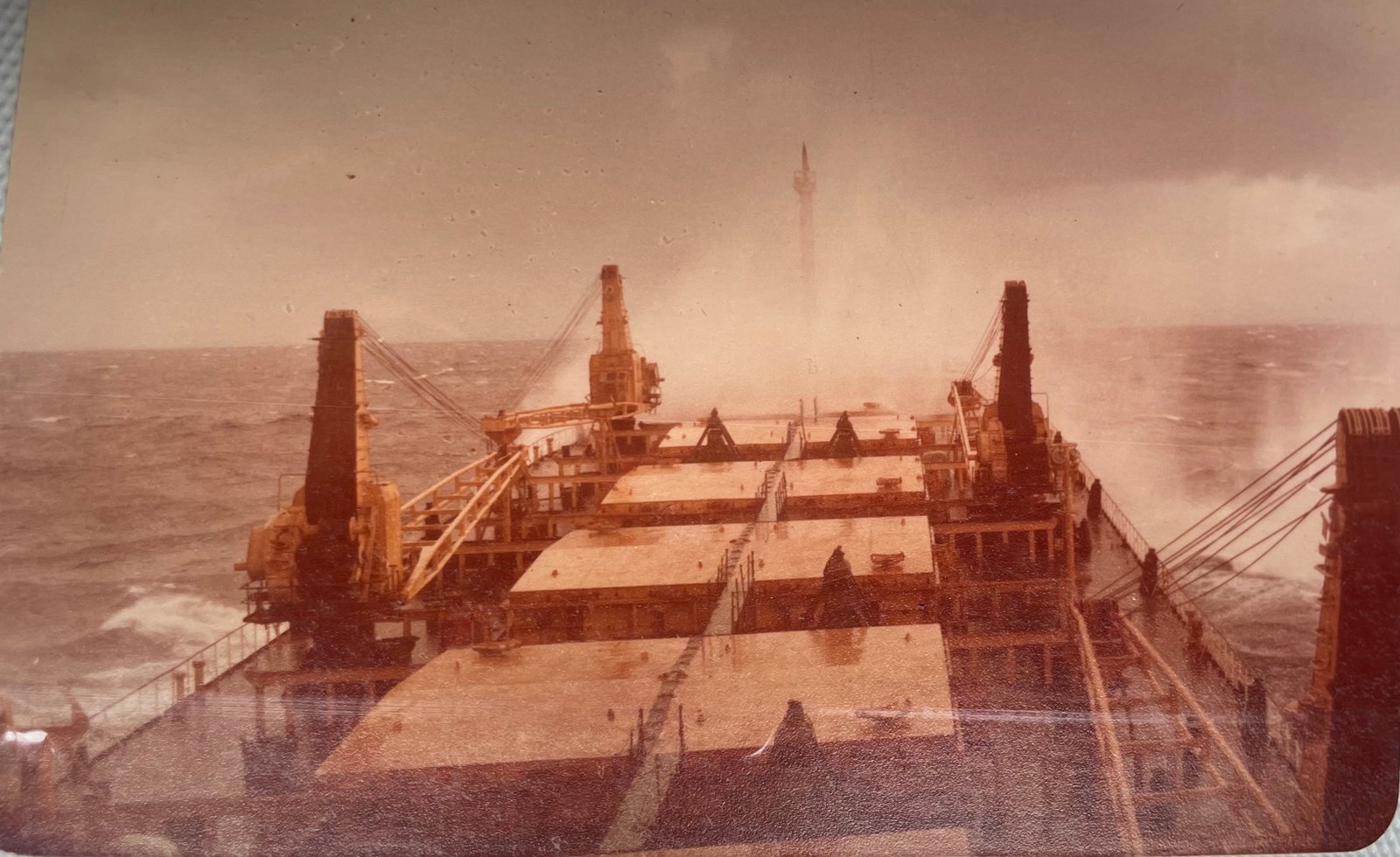 Storm at sea